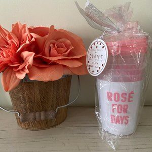 Slant Collections, Rosé For Days, Set of 6 Cups